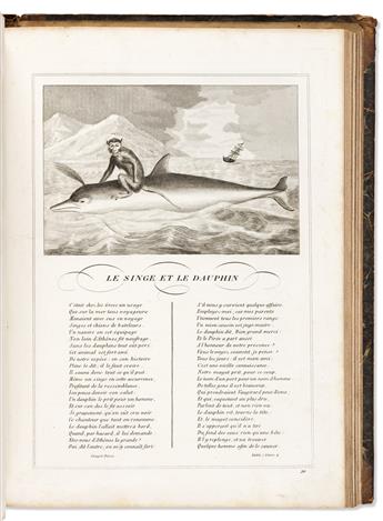 (FABLES.) Jean de La Fontaine. Fables de la Fontaine, Edition Taille-Douce.